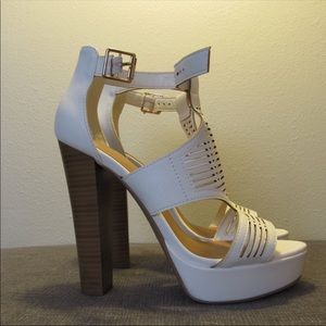 Charlotte Russe white heels